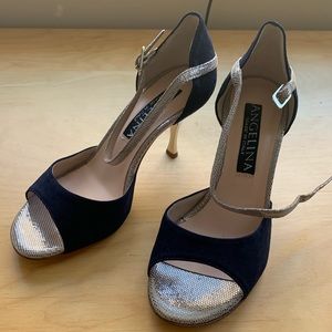 Angelina tango shoes. Size 36(23.9 cm) , heel 7cm
